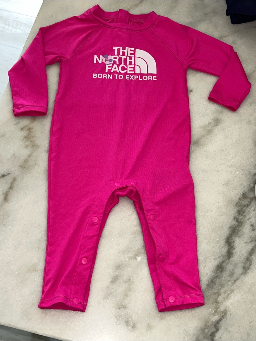 The North Face Hot Pink SPF 40+ RashGuard